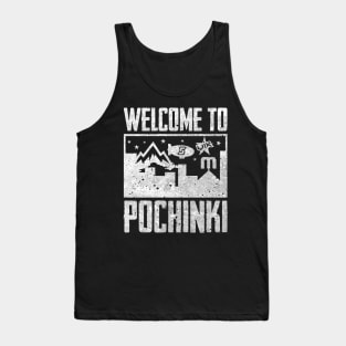 Welcome to Pochinki PUBG Tank Top